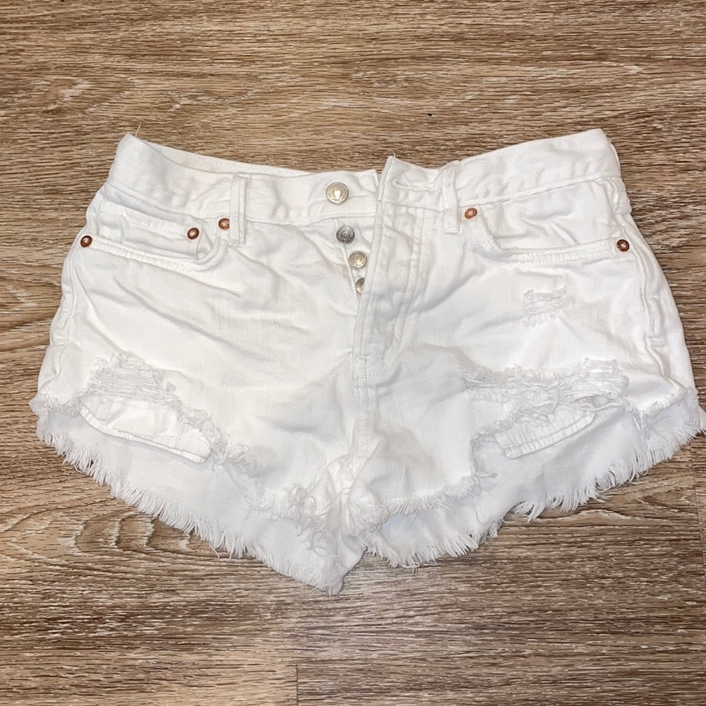 Free People Denim Shorts